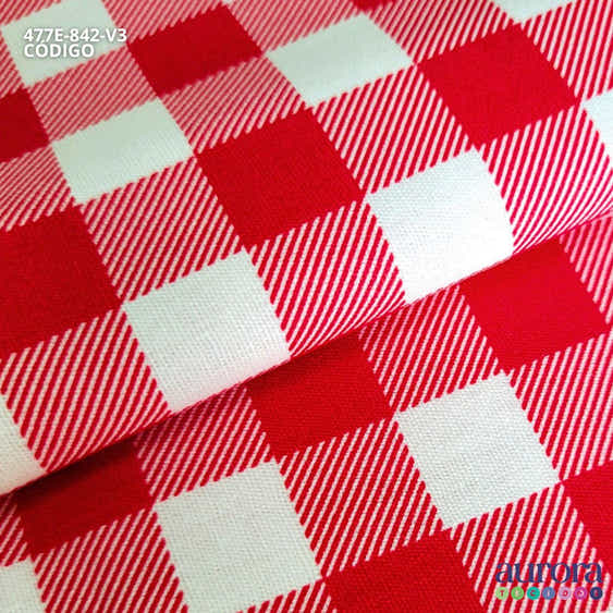 Tricoline Modena 100% Algodão  - Xadrez