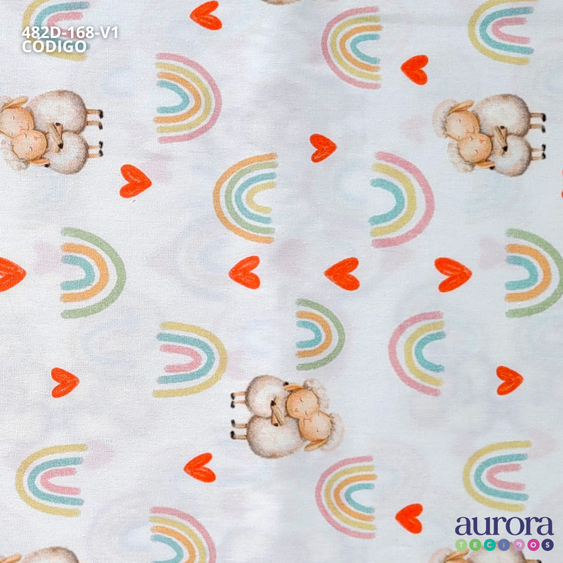 Tricoline Digital 170 fios - Ovelhinhas