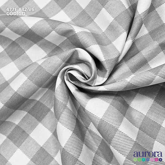 Tricoline Modena 100% Algodão  - Xadrez