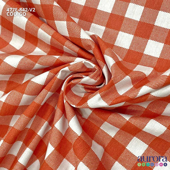 Tricoline Modena 100% Algodão  - Xadrez