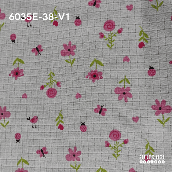 Fraldas Vichy Estreita estampadas