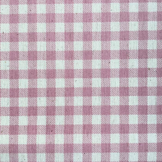 Linho Misto Estampado - Xadrez Piquenique