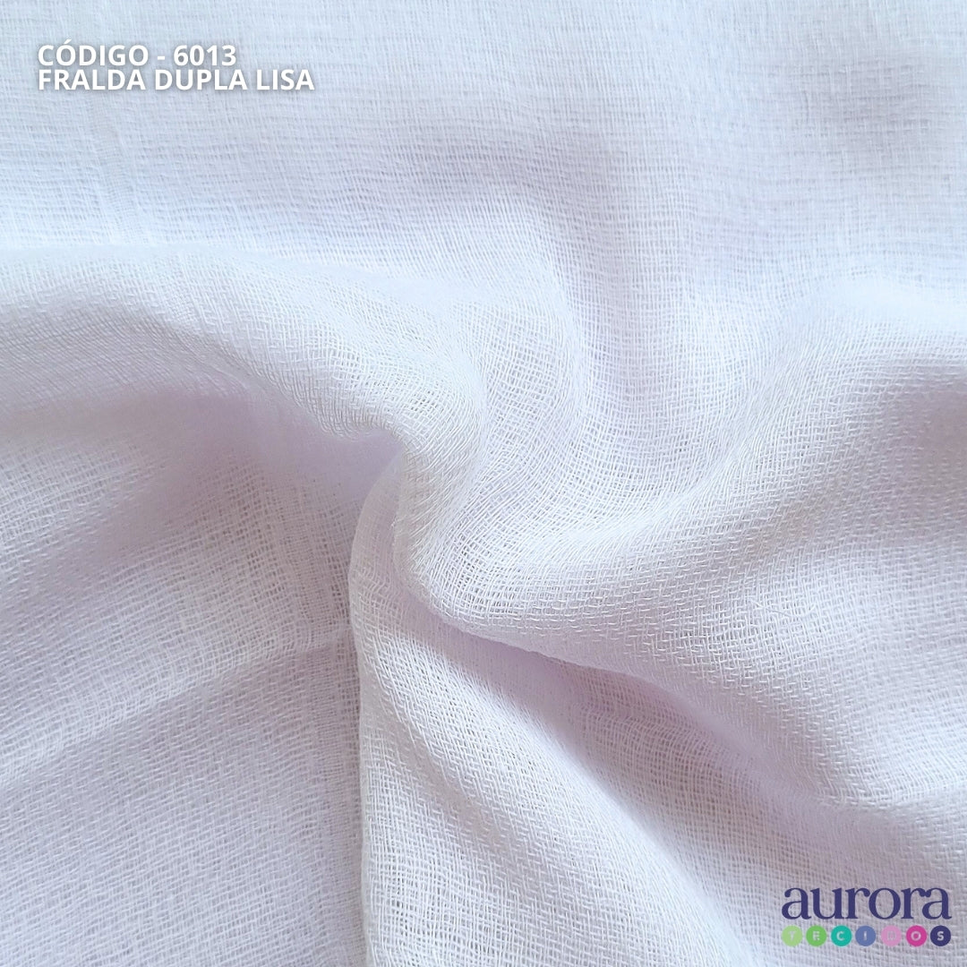 Fralda Lisa 100% Algodão – 70x70cm | Ideal para Artesanato e Enxoval de Bebê