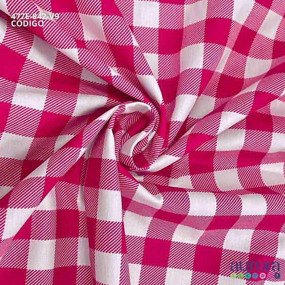 Tricoline Modena 100% Algodão  - Xadrez