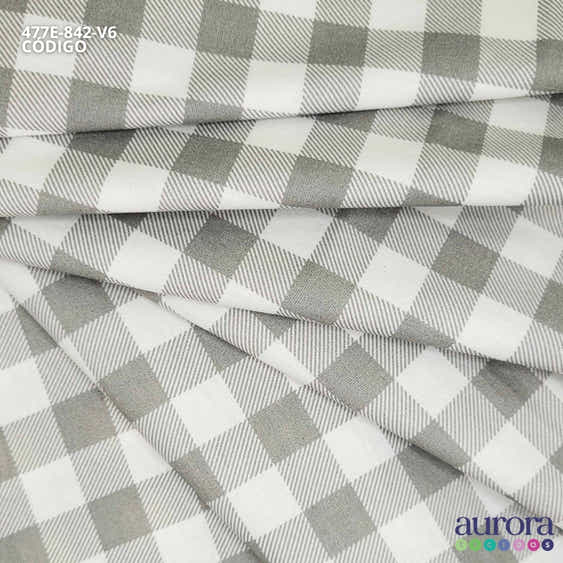 Tricoline Modena 100% Algodão  - Xadrez