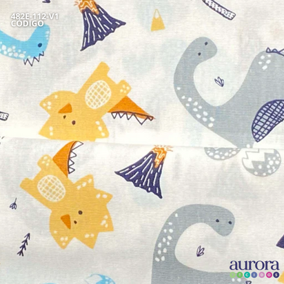 Tricoline Bellagio 170 fios - Dinossauro