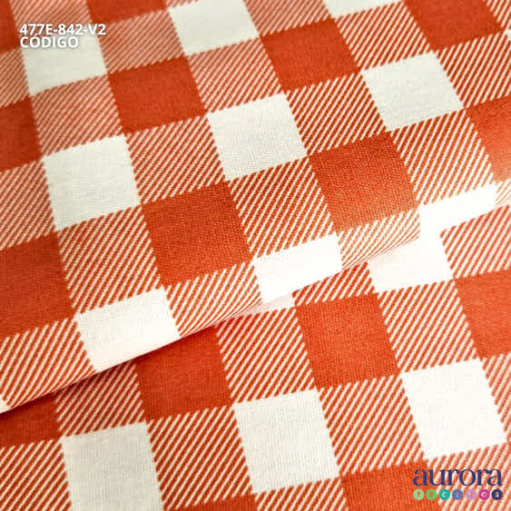 Tricoline Modena 100% Algodão  - Xadrez
