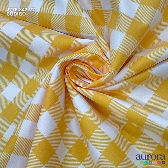 Tricoline Modena 100% Algodão  - Xadrez