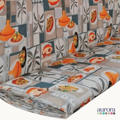 Tricoline Digital 100% Algodão - Coleção Volta ao Mundo - África VII