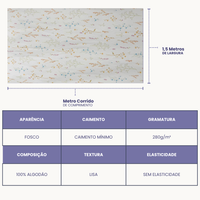 Tecidos Tricoline 100% Algodão Coleção Baby Estampa Flores