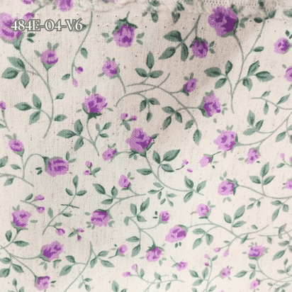Tecido Linho com Algodão - Coleção Artesanato - Estampa Mini Rosas