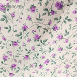 Tecido Linho com Algodão - Coleção Artesanato - Estampa Mini Rosas