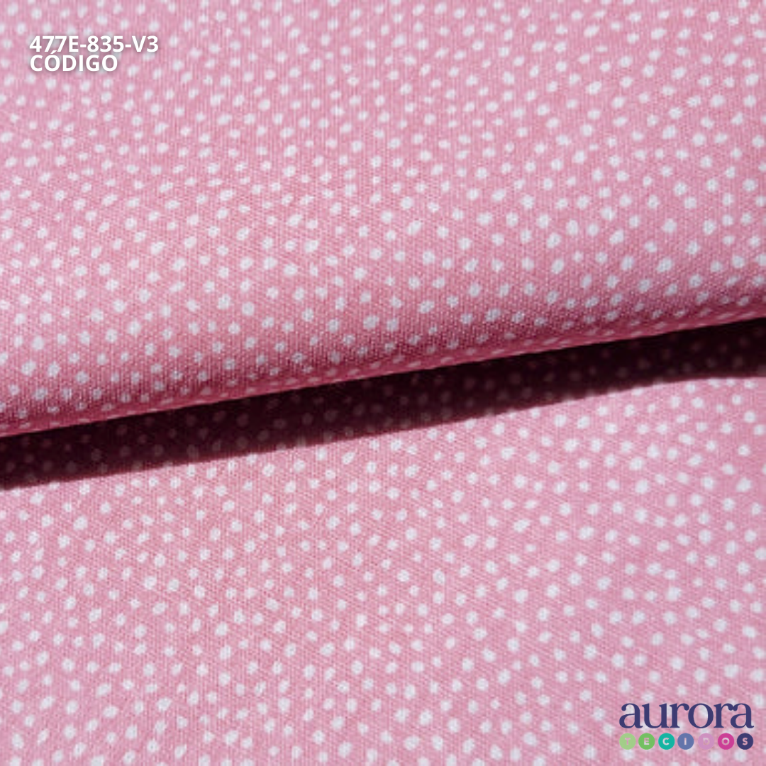 Tricoline Modena 100% Algodão - Poá Irregular