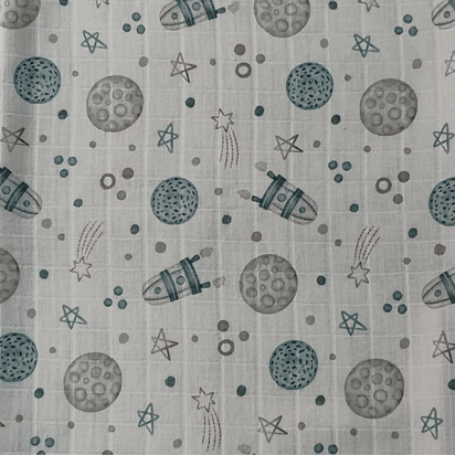 Fraldas Mini Quadriculadas com Variações de  Estampas Aéreas