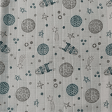 Fraldas Mini Quadriculadas com Variações de  Estampas Aéreas