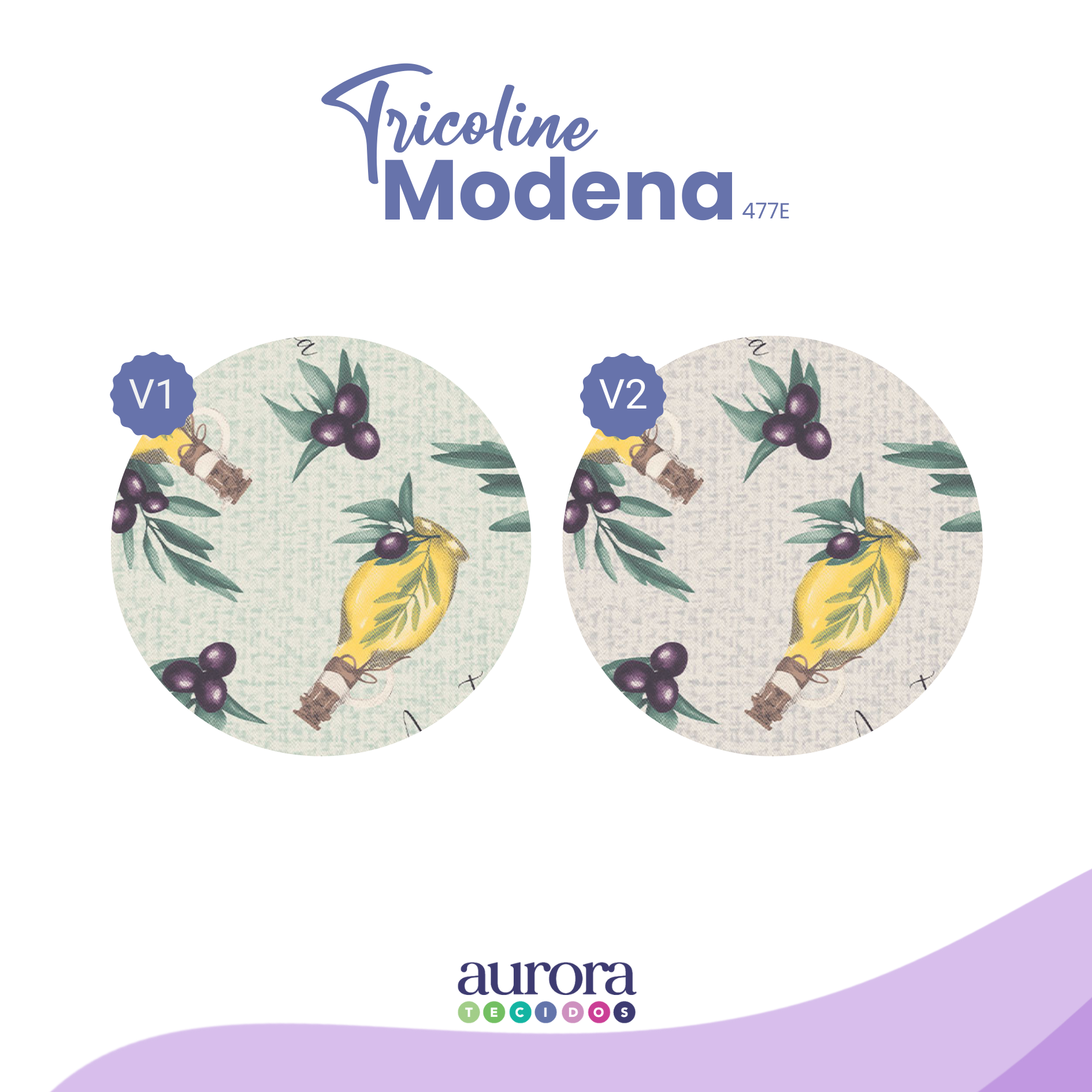 Tricoline Modena 100% Algodão - Azeite
