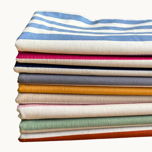 Linho Misto Estampa Listrado Chic