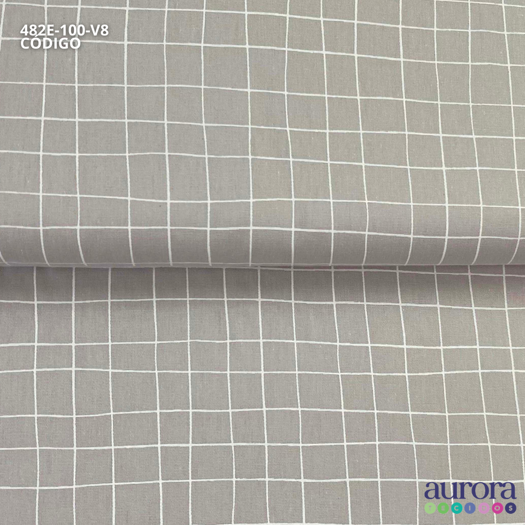 Tricoline Bellagio 170 fios - Quadriculado 9x9