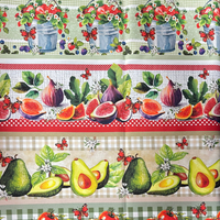 Tricoline Digital - Coleção Frutal