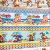 Tricoline Digital - Coleção Capivara