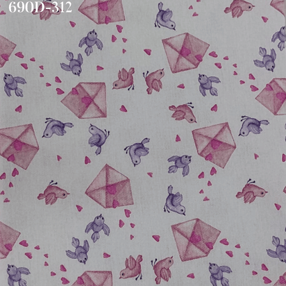 Tecido Flanela Digital - Estampas de Frutas