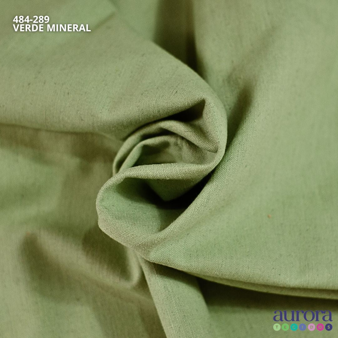 Cotton Linen - Linho com Algodao Liso