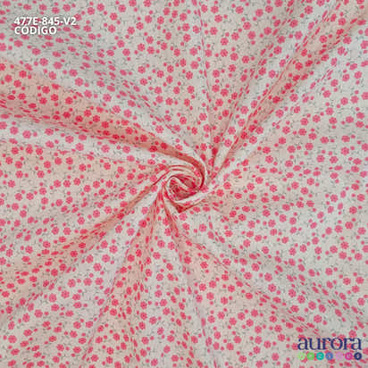 Tricoline Modena 100% Algodão - Mini Floral Colorato