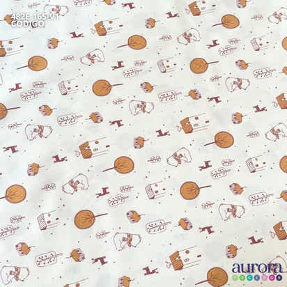 Tricoline Bellagio 170 fios - Urso Entardecer