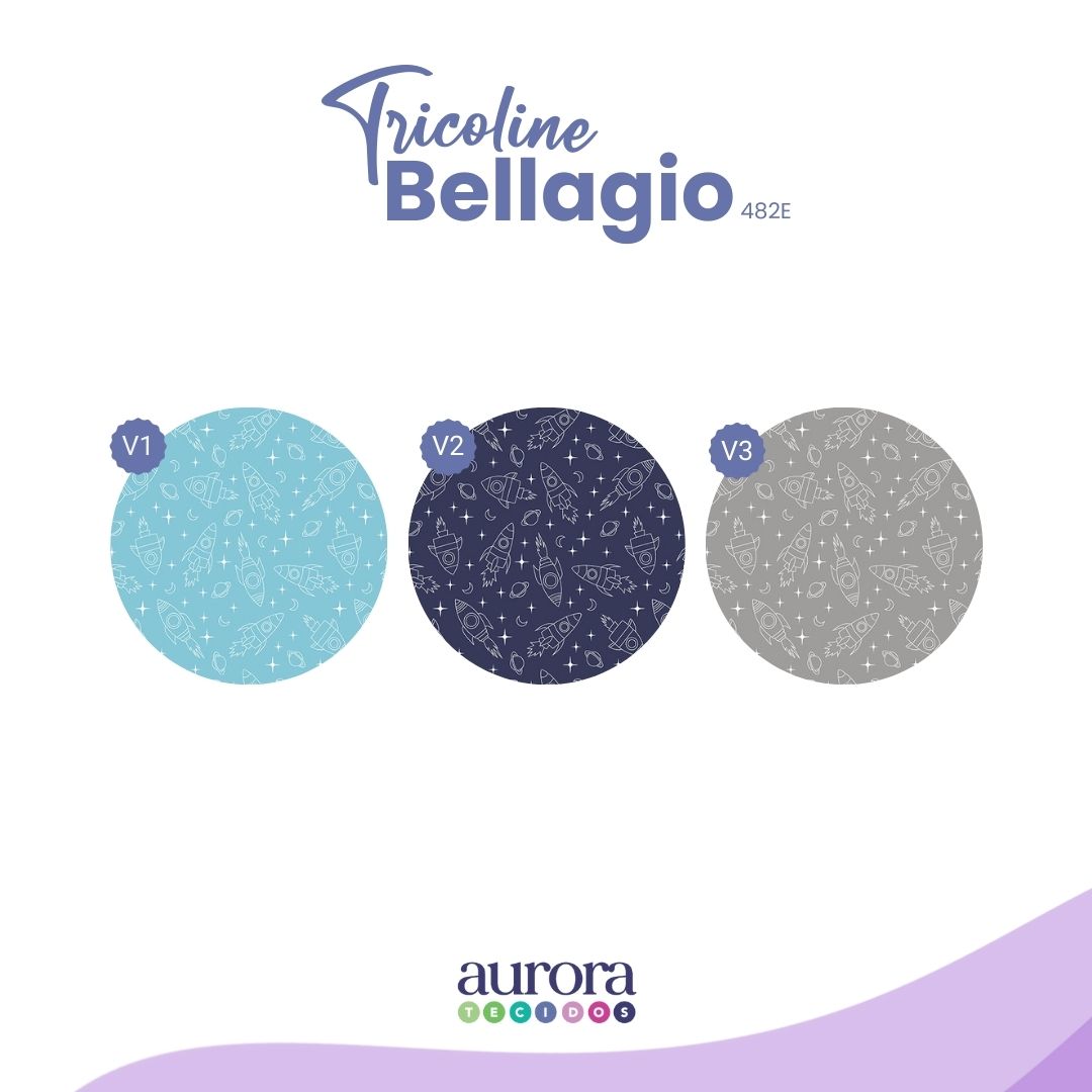 Tricoline Bellagio 170 fios - Foguetes