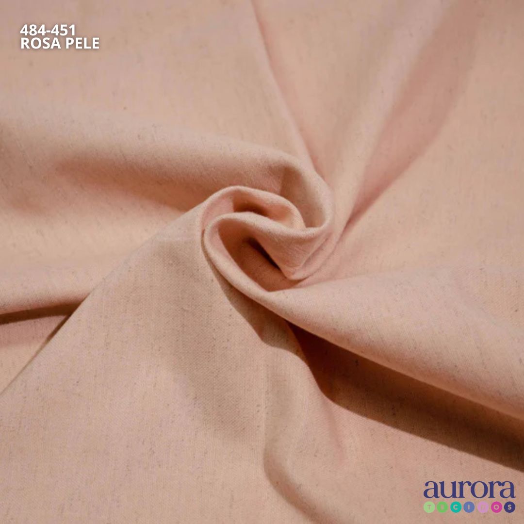 Cotton Linen - Linho com Algodao Liso