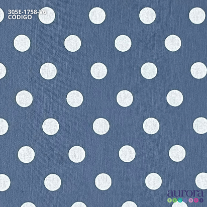 Tricoline Milano | Tecido P/ Artesanato e Costura | Estampa Poá