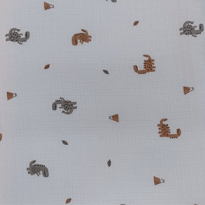 Fraldas Vichy Estreita Estampas Variadas