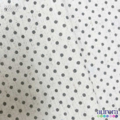 Cotton Linen - Linho com Algodão - Poá Pequeno
