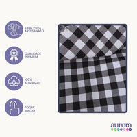 Cotton Linen - Linho com Algodão - Xadrez