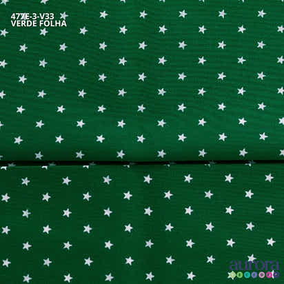 Tricoline Modena 100% Algodão - Estrela