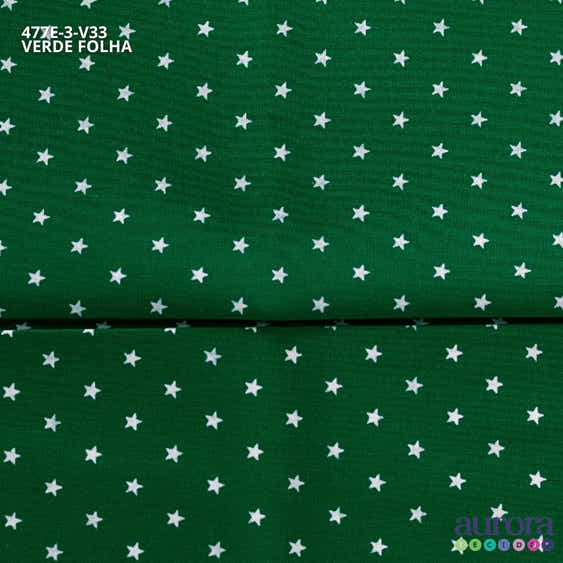 Tricoline Modena 100% Algodão - Estrela