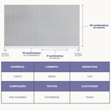 Pano de Copa Bélgica Ibirapuera Têxtil Com  Barrado P/ Pintura