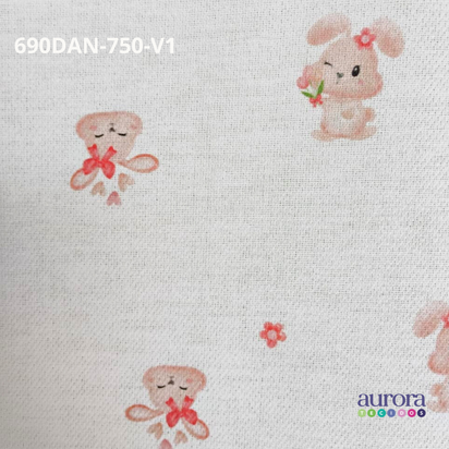 Tecido Flanela Digital -Estampas Animais