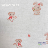 Tecido Flanela Digital -Estampas Animais