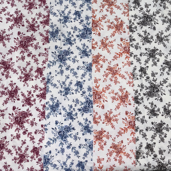 Tricoline Modena 100% Algodão - Bella Cucina - Floral