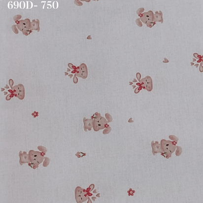 Tecido Flanela Digital -Estampas Animais