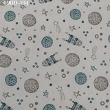 Tecido Flanela Digital - Estampas de Frutas