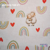 Tecido Flanela Digital -Estampas Animais