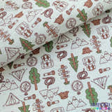 484E - Cotton Linen - Linho com Algodão - Floresta