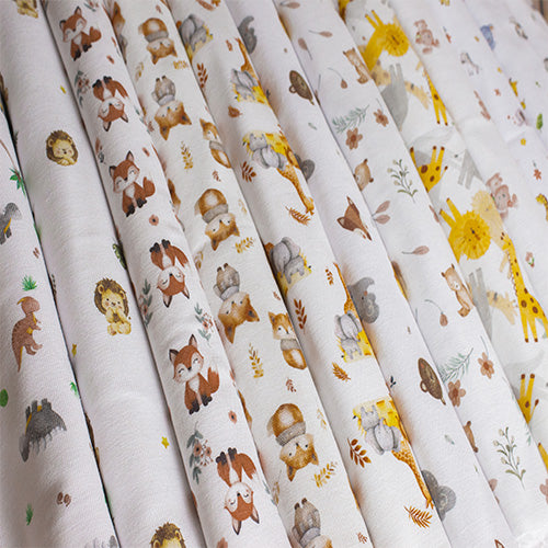 Flanela Baby Digital - Coleção Animais