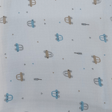 Fraldas Vichy Estreita Estampas Variadas