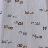 Fraldas Mini Quadriculadas Estampas Digitais - Coleção Brinquedos