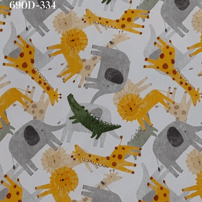 Tecido Flanela Digital -Estampas Animais