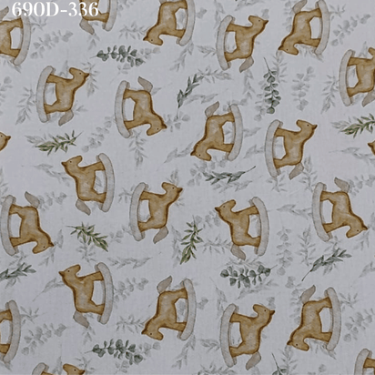 Tecido Flanela Digital - Estampas Brinquedos