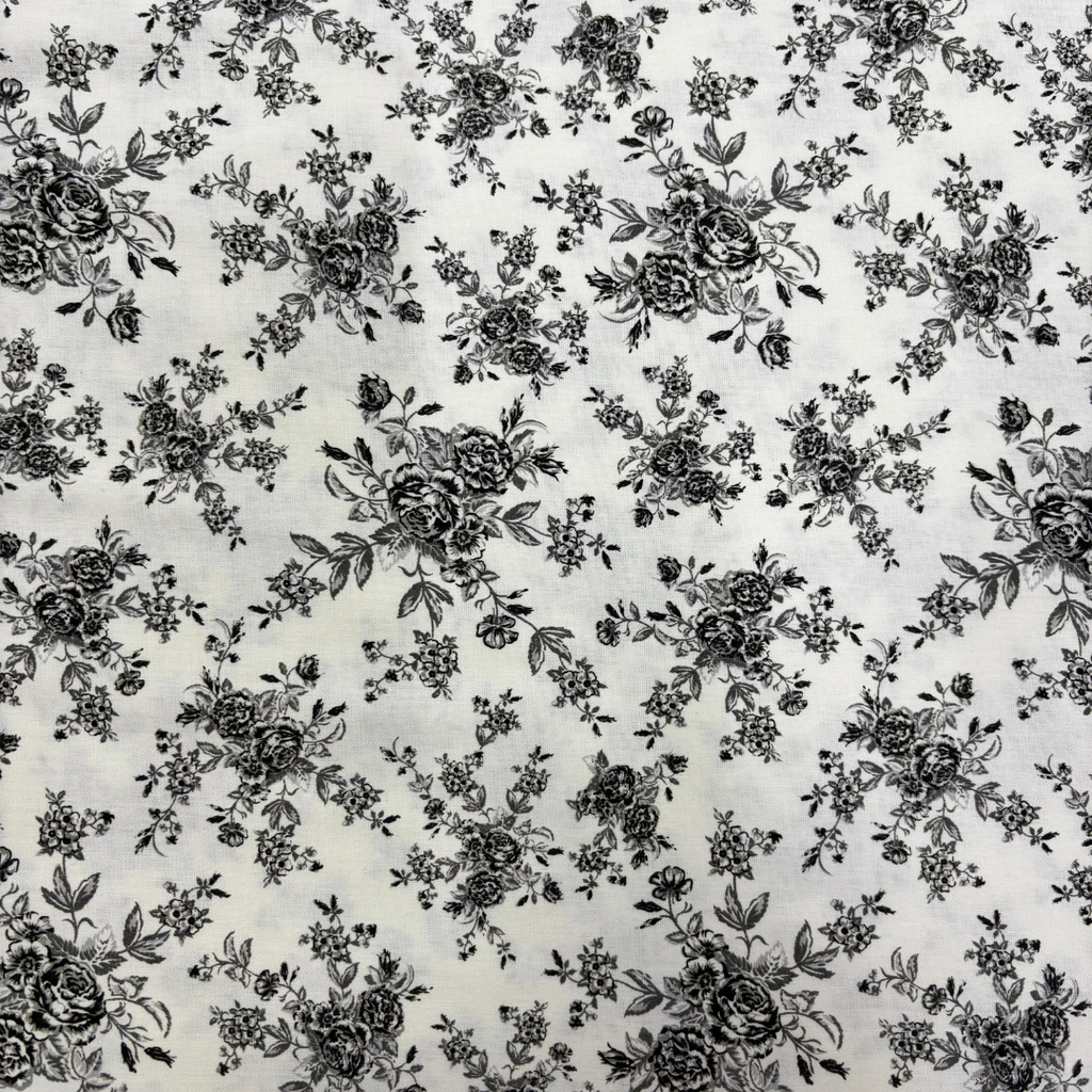 Tricoline Modena 100% Algodão - Bella Cucina - Floral